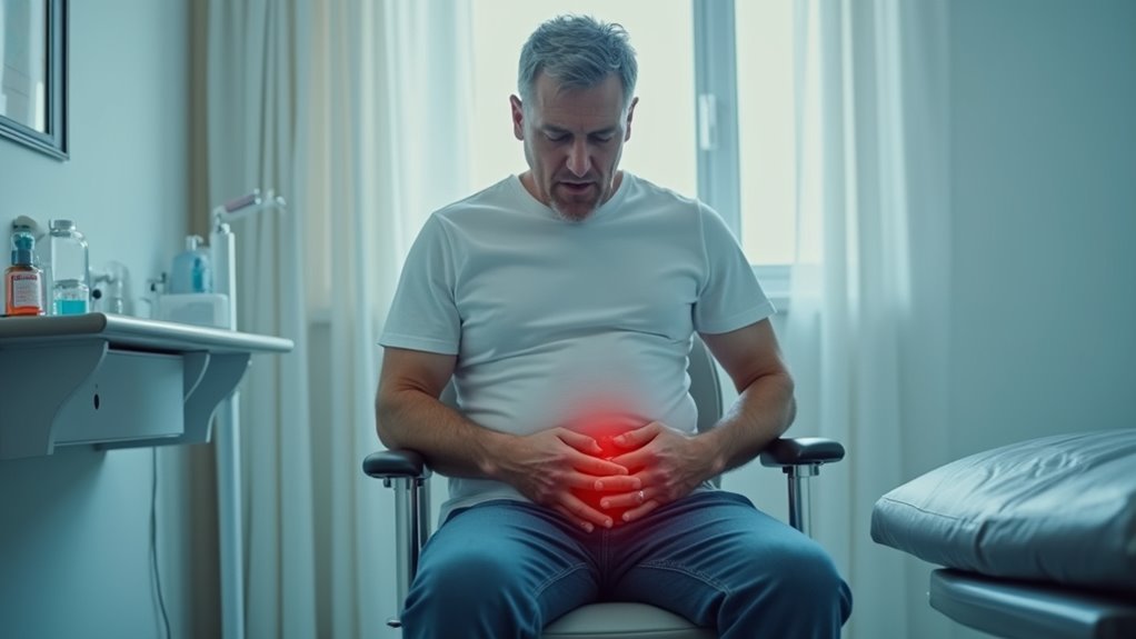 postępujące zatrzymanie moczu z powodu prostaty