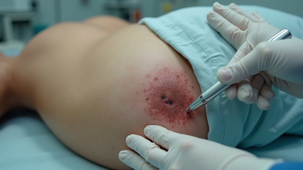 miejscowe leczenie chirurgiczne kierowane histopatologią