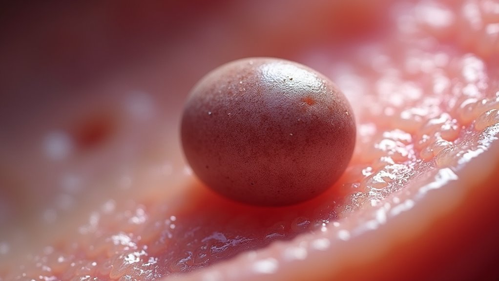 Kamień żółciowy pęcherzyka żółciowego, brzeg dolny marginesu pęcherzyka żółciowego gallstone in gallbladder neck margin